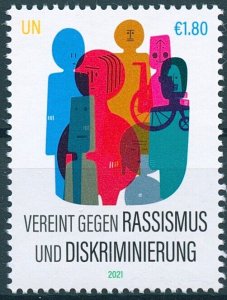 Vienna United Nations UN 2021 MNH Stamps United Racism Discrimination 1v Set