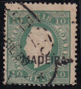 Madeira 1871-80 SC 19 USED 