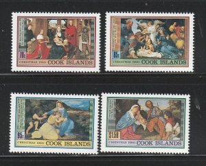 Cook Islands 1042-1045 Set MNH Art, Paintings