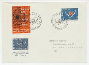 Cover / Postmark Switzerland 1958 United Nations - Atomic conference