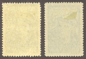Russia Scott 1252-53 Unused H/HROG - 1948 Navy Day Set - SCV $20.00