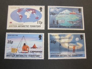 British Antarctic 1996 Sc 235-8 set MNH