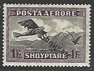 Albania #C19 Mint Hinged Single Stamp cv $55