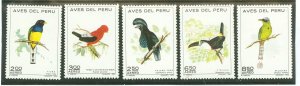 Peru #C336-C340 Unused Single (Complete Set)