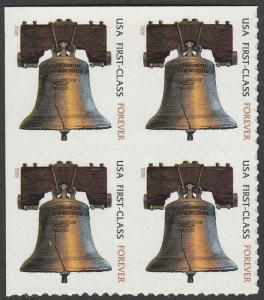 US 4437 Liberty Bell forever block ATM (2009 date) MNH 2010