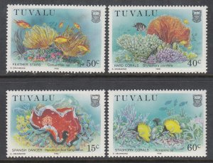 Tuvalu 465-468 Marine Life MNH VF