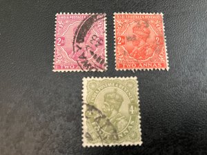 India Scott 126-28 Used