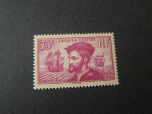 France 1934 Sc 296 set MH