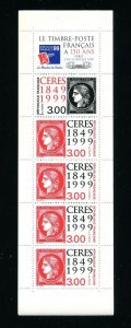 France 2693a Postage Stamp Anniversary Complete Stamp Booklet MNH 1999