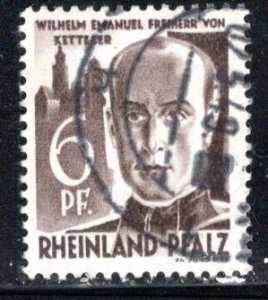 Germany - under French occupation Scott # 6N17, used