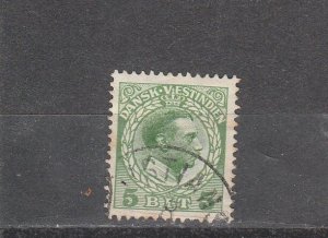 Danish West Indies  51  Used  (1915 Christian X)