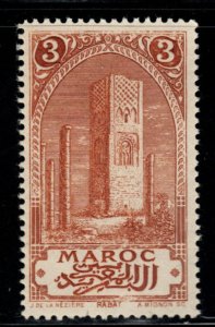 French Morocco Scott 57 MH* Tower of Hassan stamp