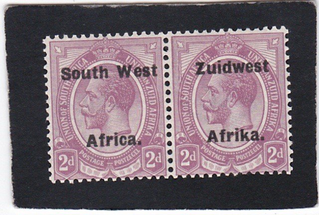 South West Africa,  #  31    unused  pair