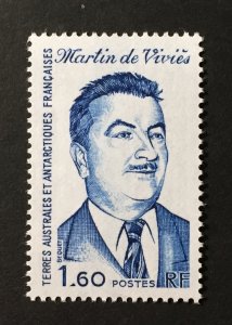 FSAT 1983 #100, Martin  De Vivies, MNH.