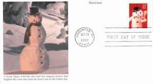 #3678 Snowman Mystic FDC