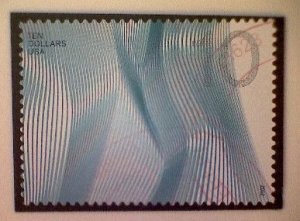 United States, Scott #4720, used(o), 2012, Waves, $10, light and dark blue