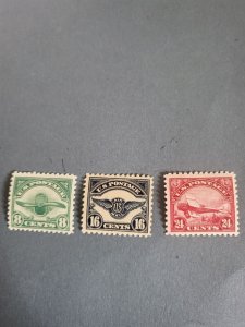 Stamps US Scott #C4-6 never hinged