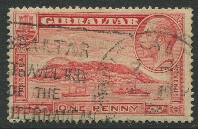 Gibraltar #96  KGV  Used  Scott CV. $4.00.