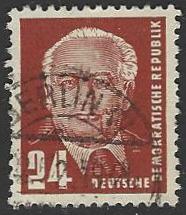 Germany DDR #55 Used Single Stamp (U6)