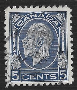 Canada #199 5c King George V