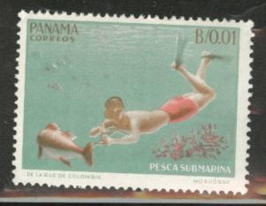 Panama  Scott 454A MNH** 1964 skin diving stamp