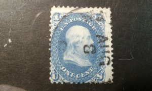 US #63 used e1912.5788