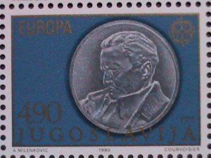 YUGOSLAVIA-1980--SC# 1467 EUROPA-MARSHAL TITO MNH S/S-VF WE SHIP TO WORLD WIDE