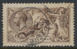 GB  SG 399 SC# 173 Used  Deep Sepia Brown see details & scans