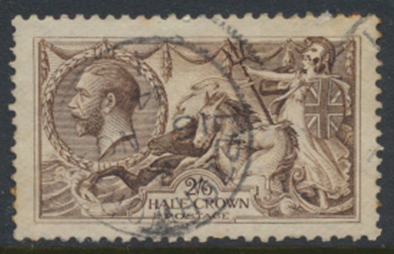 GB  SG 399 SC# 173 Used  Deep Sepia Brown see details & scans