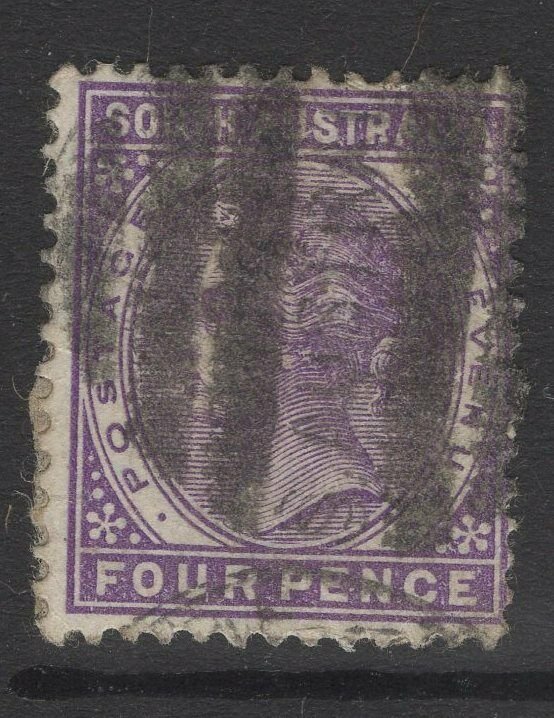 SOUTH AUSTRALIA SG193 1896 4d VIOLET USED