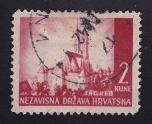 Croatia 35 Zagreb Cathedral 1941