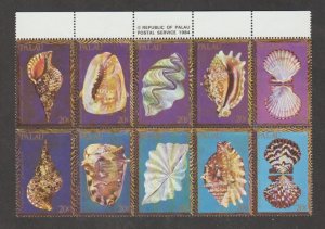 Palau Scott #50a Stamps - Mint NH Block of 10