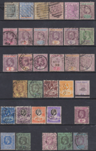 GOLD COAST COLLECTION 1884/1928 USED TO 2/-