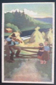 1957 Finland Airmail Postcard Cover to Saska
