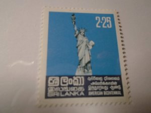 Sri Lanka  #  513  MNH   Statue of Liberty
