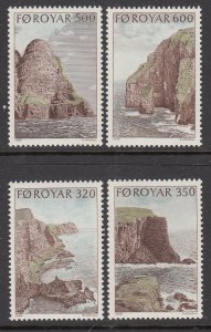 Faroe Islands 197-200 MNH VF