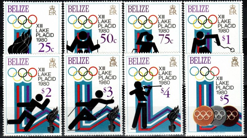 Belize #461-8  MNH CV $16.85  (X1216)