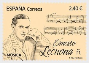 Spain / Spanje - Postfris/MNH - Ernesto Lecuona 2025
