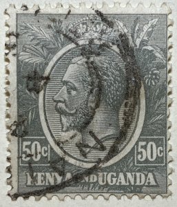 AlexStamps KENYA AND UGANDA #27 FVF Used 