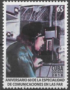 CUBA Sc# 6033  CHE RADIO  Ernesto Che Guevara  2018  MNH mint