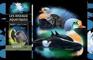 2016 Djibouti - Water Birds. Michel Code: 1273 / Bl.371. Scott Code: 1046