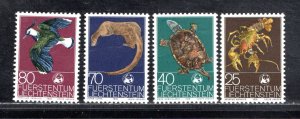 LIECHTENSTEIN SC# 583-86 FVF/MOG