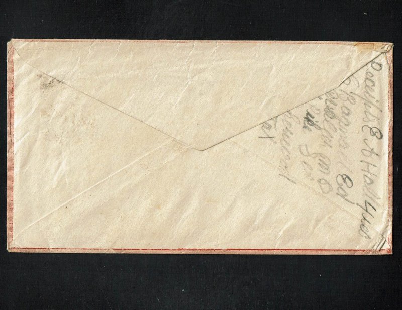 Scott #156 Fine on cover.