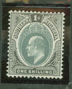 Southern Nigeria #27 Unused Single