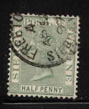 SIERRA LEONE Scott # 22 Used - Queen Victoria