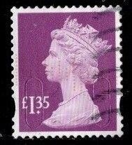 Great Britain - #MH479 Machin Queen Elizabeth II (Off Paper) - Used