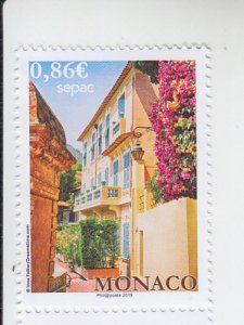 2019 Monaco Old Residential Houses - SEPAC (Scott 2977) MNH