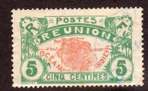 Reunion 63 - Used - Map (cv $0.40)
