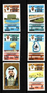 D3-Qatar-Scott#378-83-Unused hinged set-Sheik Khalita as Emi