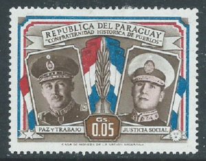 Paraguay, Sc #486, 5c MH